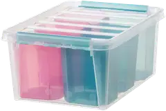 SmartStore™ Colour 14 L säilytyslaatikko kannella ja 6 sisäosaa - 1