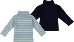 Ciraf vauvojen ribbipoolo 2-pack 250B263292 - Skyway/Egret & Smoke Grey - 2