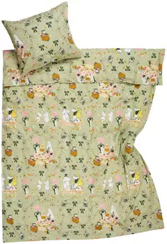 Moomin Arabia Muumi pussilakanasetti 150x210 Lahjana Rakkaus GOTS - 1
