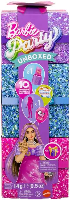 Barbie Party Unboxed Glam Series Pinkki - 2