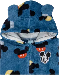 Disney vauvojen vetoketjullinen fleecehuppari Mikki Hiiri ZH00007 - Sininen - 2