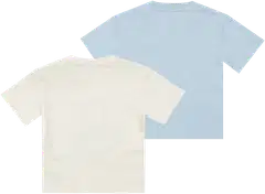 Ciraf vauvojen t-paita Merikamut 250B260442 2-pack - EGRET - 2