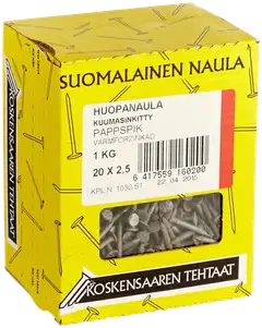 Koskensaaren Tehtaat Huopanaula kuumasink. 1kg 20x2,5mm - 1