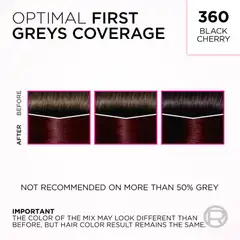 L'Oréal Paris Casting Crème Gloss 360 Black Cherry Tumma Mahonginruskea kevytväri 1kpl - 7