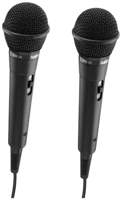 Hama dynaaminen mikrofoni Karaoke, 2 kpl - 3