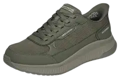 Skechers miesten vapaa-ajan lenkkari Bobs Squad 4 CS Olive - Olive - 3