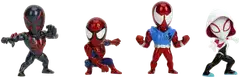 Jada Marvel Spider-Man, keräilyhahmot 6,5 cm, metallivalettu (die-cast), neljä erilaista, myydään yksittäin - 11