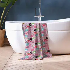 Squishmallows lasten kylpypyyhe 70x140 cm - 4