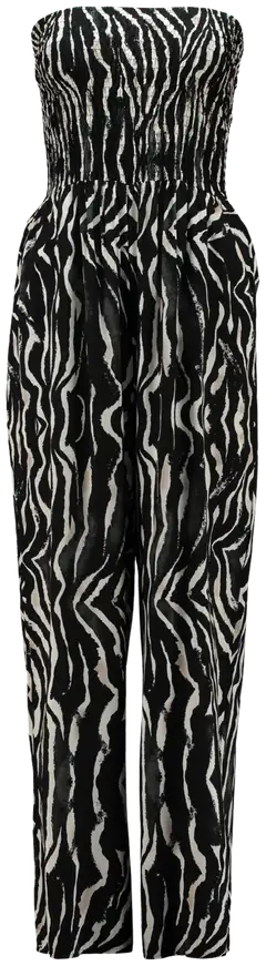 Hailys naisten haalari rp ja44nina do-6610 - 8063 black zebra - 1