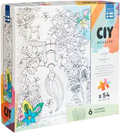 Peliko palapeli Color it Yourself 54 palaa tussit, erilaisia - 8