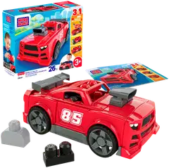 Mega Bloks Build & Go Race Car -rakennussetti - 1