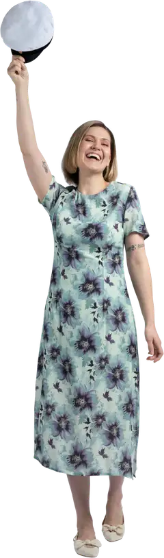 London Fog naisten mekko 218L162515 - Iceberg Green - 5