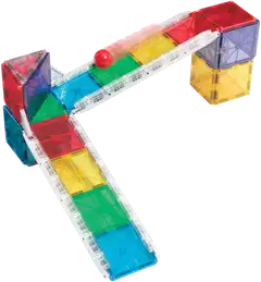 MAGNA-TILES® Rail Racer Small -kuularata 33 osaa magn. rak.sarja - 4