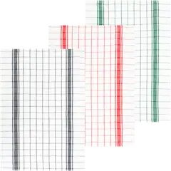 House keittiöpyyhe Classic pellavasekoite 3 kpl - 1