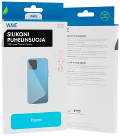 Wave Silikonisuoja, Honor Magic5 Lite 5G, Kirkas - 1