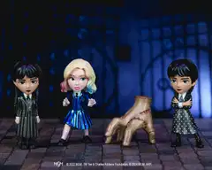 Jada Wednesday, 4 metallisen keräilyhahmon pakkaus, 6 cm; 2,5" - 9