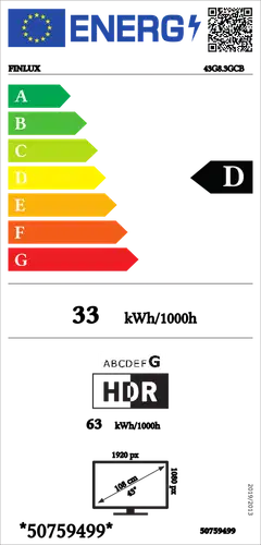 Finlux 43" Full HD Android Smart LED TV 43G8.3GCB - 4