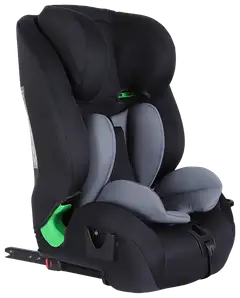 Kikid Turvaistuin Premium 76-150cm i-Size ISOFIX R129, musta-harmaa - 2