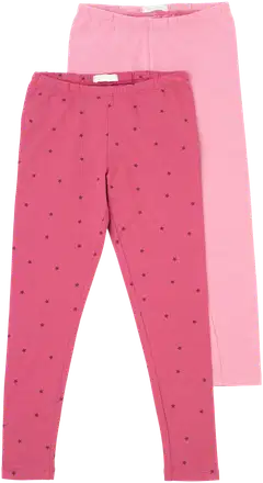 TEX lasten leggingsit I287662 2-pack - PINK DARK - 1