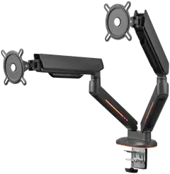 One For All DM8210 RGB Monitorivarsi kahdelle näytölle, musta - 3