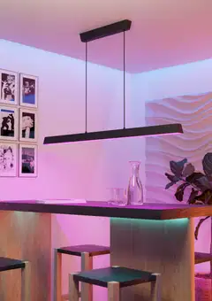 EGLO riippuvalaisin connect.z Simolaris-Z 122 cm 35W musta - 6