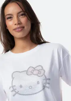 Hello Kitty naisten T-paita I278824 - WHITE 1 - 5