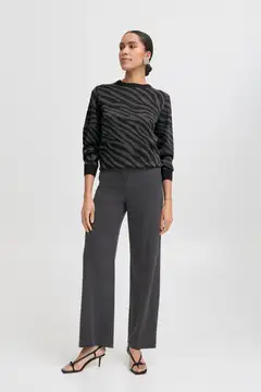 B.young naisten neulepusero Bymobbe - Meteorite - 3