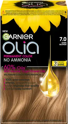 Garnier Olia 7.0 Dark Blonde kestoväri 174ml - 1