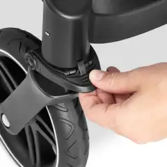 Hauck tuplarattaat Atlantic Twin harmaa - 43