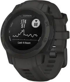 Garmin Instinct 2s multisport GPS kello, tummanharmaa - 4