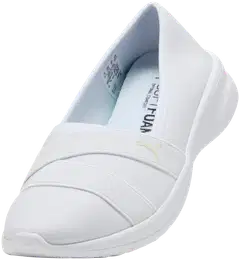 Puma naisten sportballerina Adelina 2 - White-White - 6
