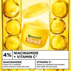 Garnier Vitamin C* Fresh & Bright Hydrating Sorbet Cream 85 g - 3