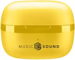 MusicSound Bluetooth nappikuulokkeet Flow keltainen - 2