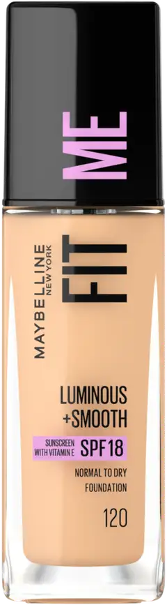 Maybelline New York  Fit Me Luminous & Smooth 120 Classic Ivory -meikkivoide 30ml - 1