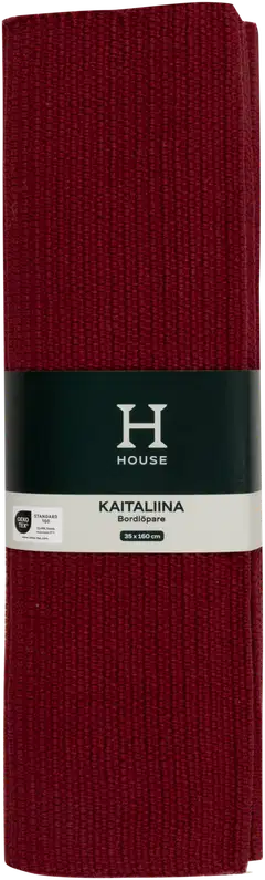 House kaitaliina Rib 34935 35 x 160 cm punainen - 2