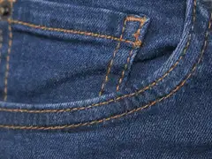 House naisten farkut Straight Flare - Mid blue - 5