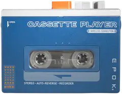 Bigben Epok kannettava kasettisoitin Bluetooth yhteydellä Retro - 1
