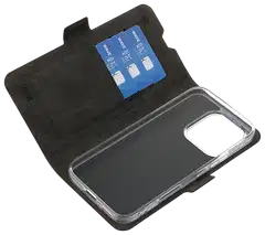 Wave Book Case, Honor 600 Lite, smoky sangria - 4