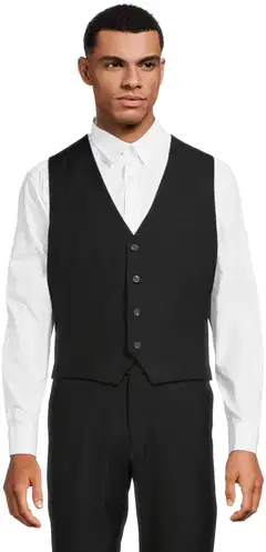 London Fog miesten pukuliivi, regular 2010LF091 - BLACK - 1