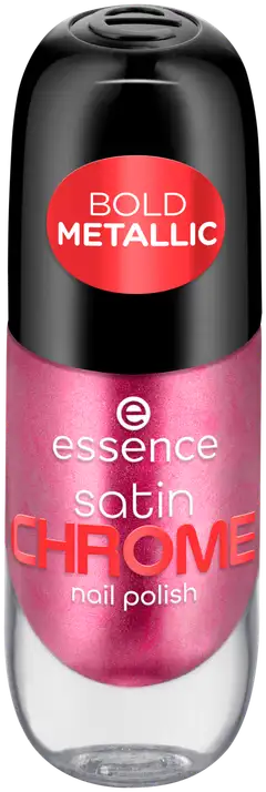 essence satin CHROME kynsilakka 8 ml - Meta Maroon - 2