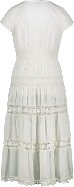 Margaux Riviera naisten midimekko MR-360 - WHITE - 2