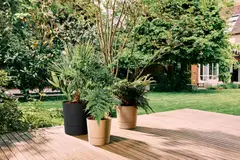 elho ruukku Foss 30cm aluslautasella musta - 4