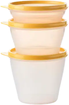 Tupperware kulhosetti Everyday 240 ml + 500 ml + 800 ml - 7