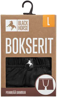 Black Horse miesten bokserit 52742 - BLACK - 2