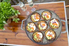 Muurikka monitoimipannu 41,5 cm emaloitu - 3