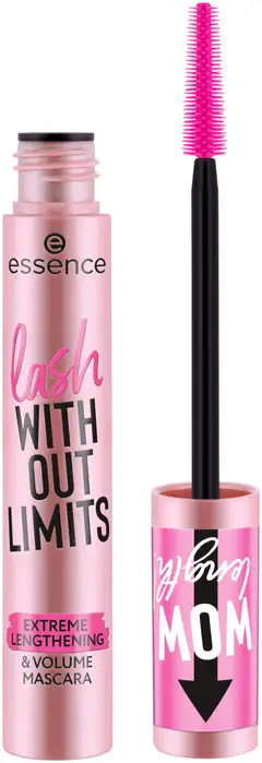 essence lash WITHOUT LIMITS EXTREME LENGTHENING & VOLUME MASCARA 01 Ultra Black 13 ml - 1