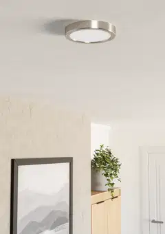 EGLO kattovalaisin Fueva 6 LED 7,5W CCT 16,5 cm nikkeli - 9