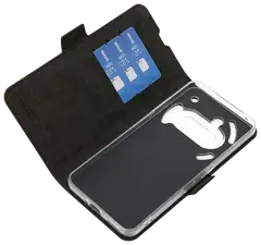 Wave Book Case, Nothing Phone (3a), Musta - 4