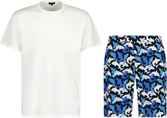 House miesten shortsipyjama 191H422521 - WHITE - 1