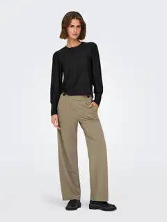 JDY naisten ajaton brodeerattu paita Jdycathinka - BLACK - 5